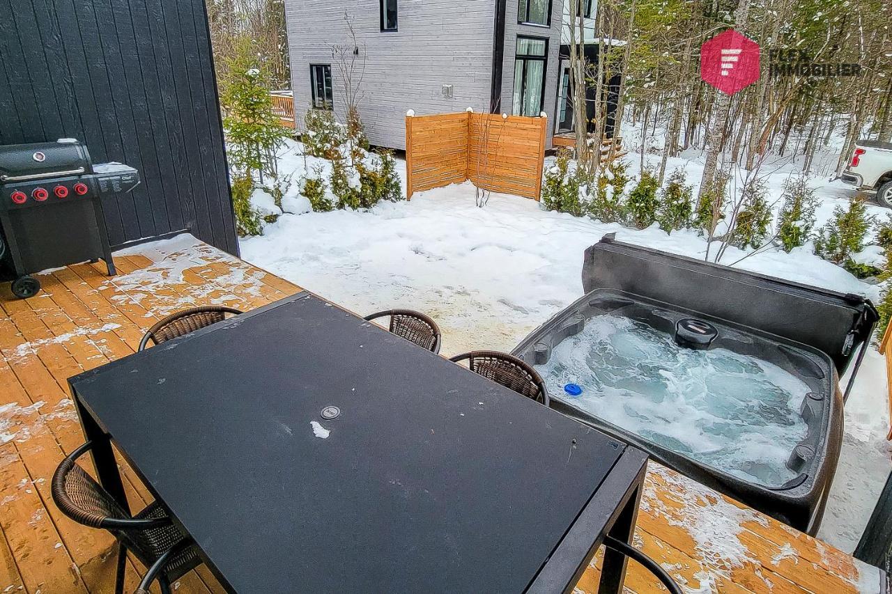 Le Blanc Bouleau De Portneuf / Private Hot Tub Villa Pont-Rouge Buitenkant foto