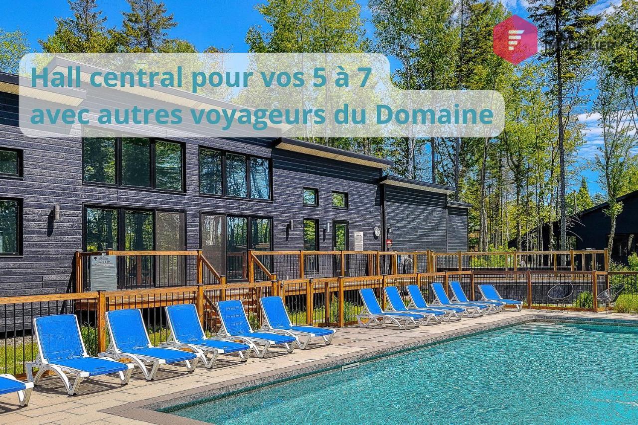 Le Blanc Bouleau De Portneuf / Private Hot Tub Villa Pont-Rouge Buitenkant foto